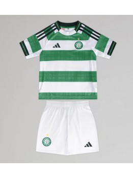 Celtic Dječji Domaci Dres kompleti 2025-26 Kratak Rukavima (+ kratke hlače)